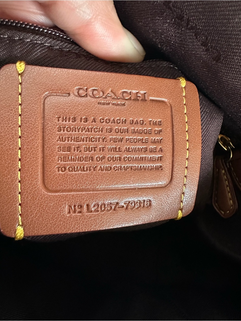 Coach Pebbled Leather Satchel in Raspberry Pink with Gold Hardware - Picture 9 of 9